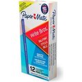 Sanford Paper Mate® Write Bros Ballpoint Stick Pen, Medium, Blue Ink, Dozen 3311131C